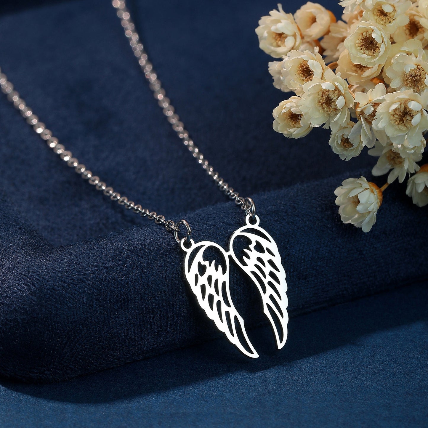 Elegant Angel Wings Necklace