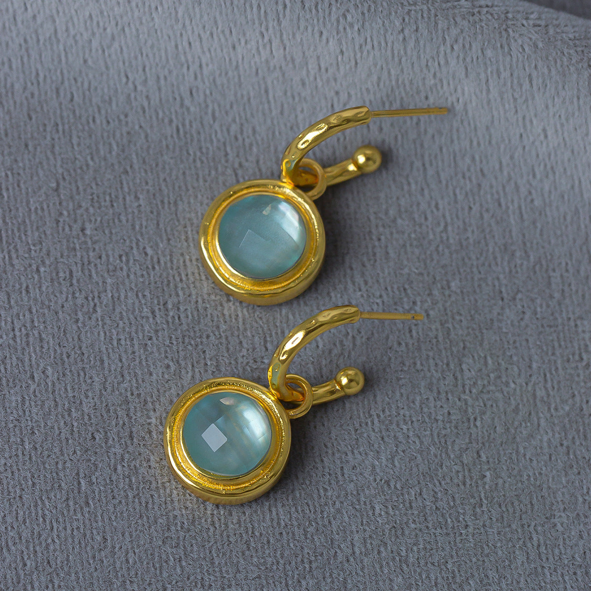 Elegant Aquamarine Earrings