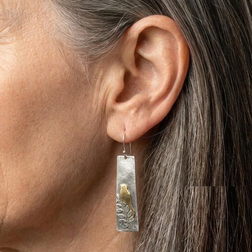 Bird Dangle Earrings