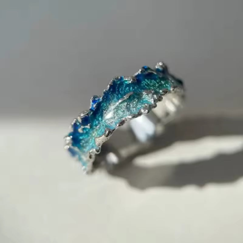 Elegant Blue Ring