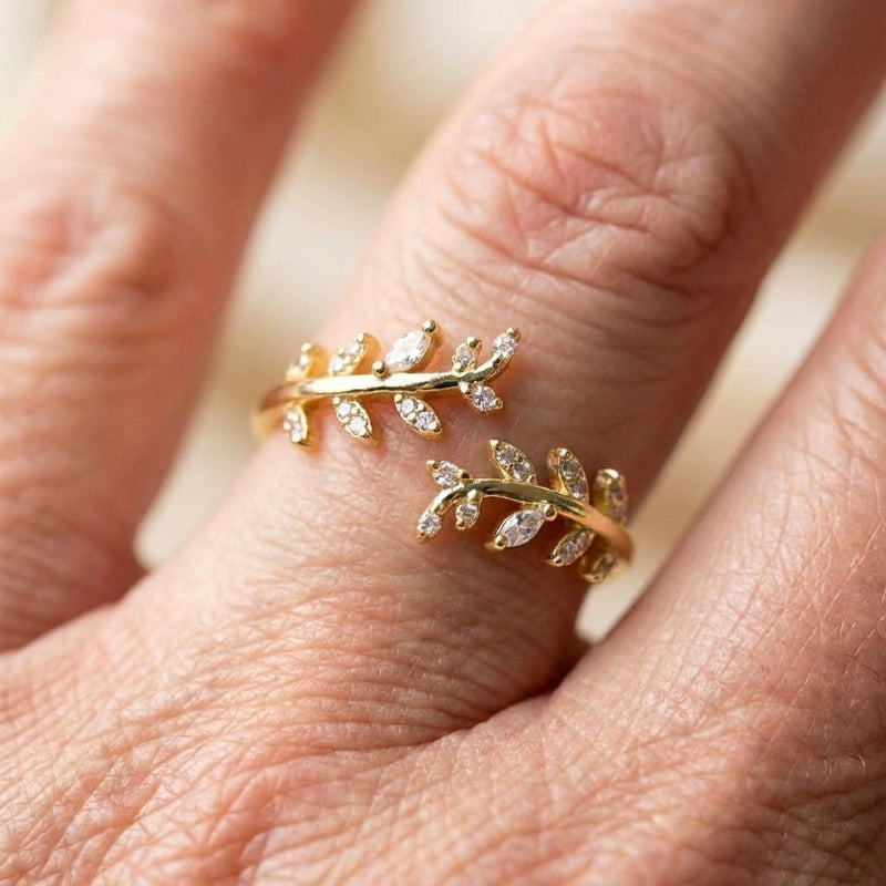 Branch Zircon Ring