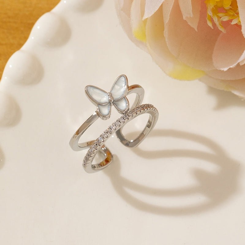Elegant Butterfly Ring