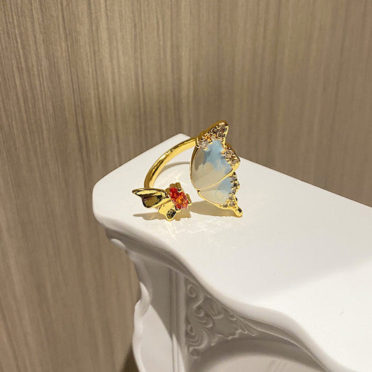 Elegant Butterfly Ring