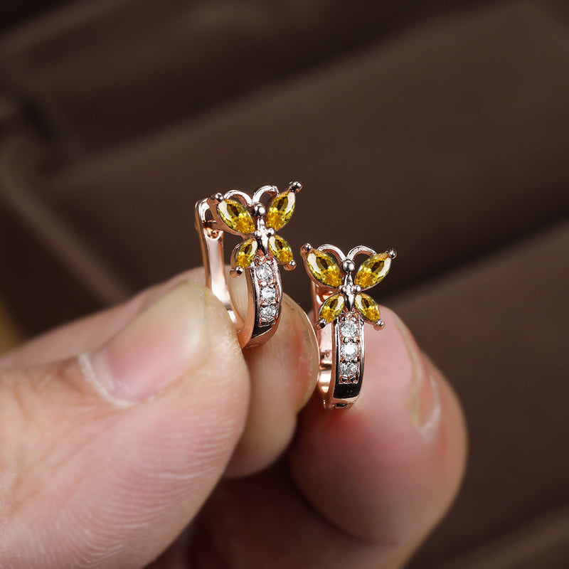 Elegant Citrine Earrings