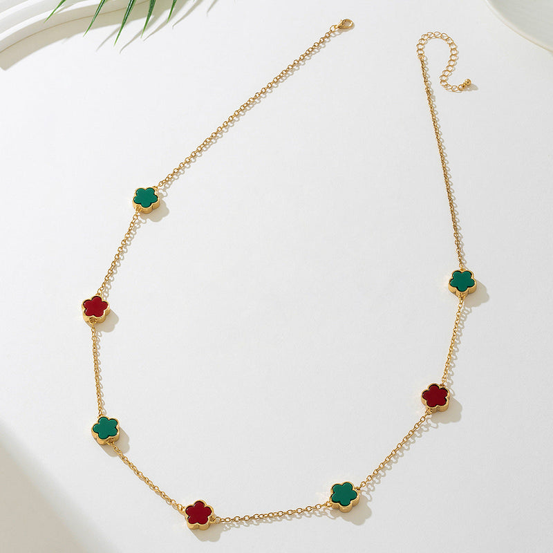 Elegant Clover Necklace