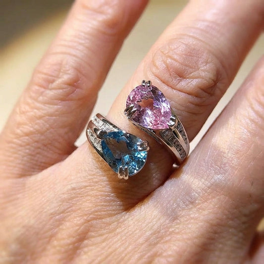 Crystal Cocktail Ring