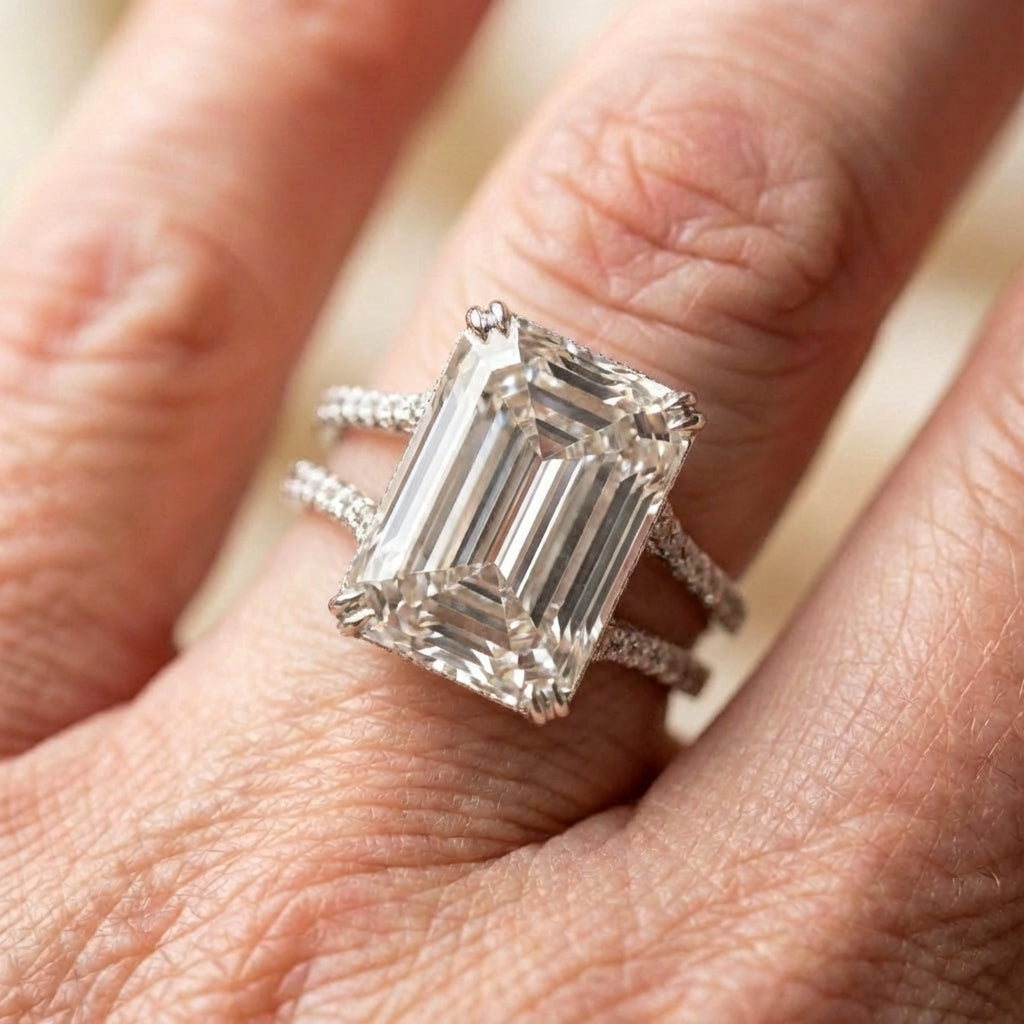 Crystal Geometric Ring