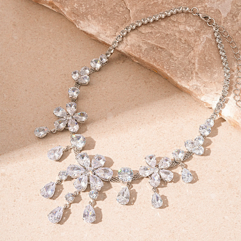 Elegant Crystal Necklace