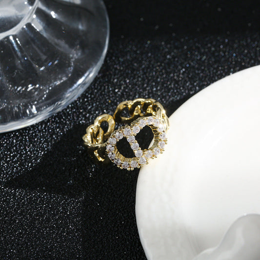 Elegant Crystal Ring