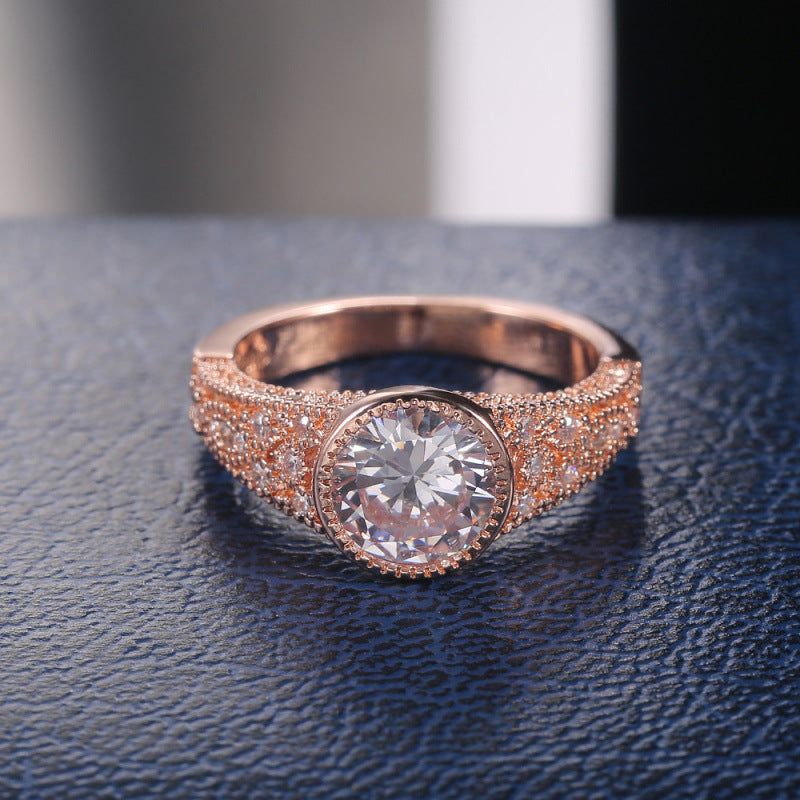 Elegant Crystal Ring