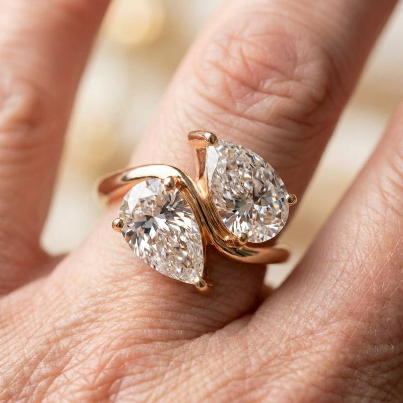 Crystal Statement Ring