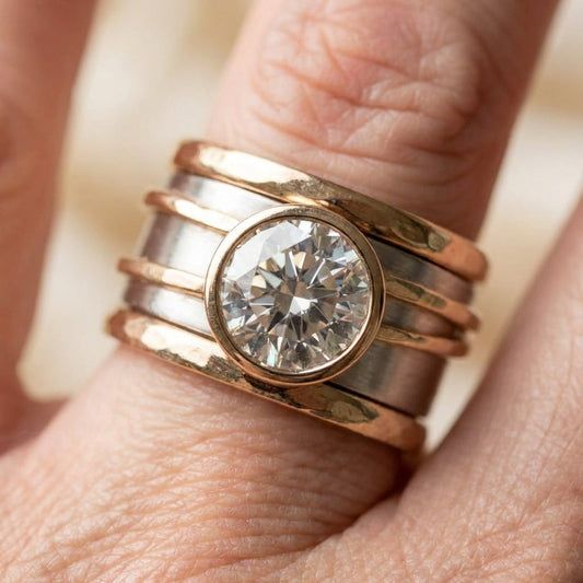 Crystal Statement Ring