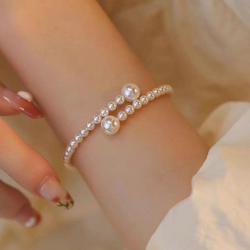 Elegant Double Layer Pearl