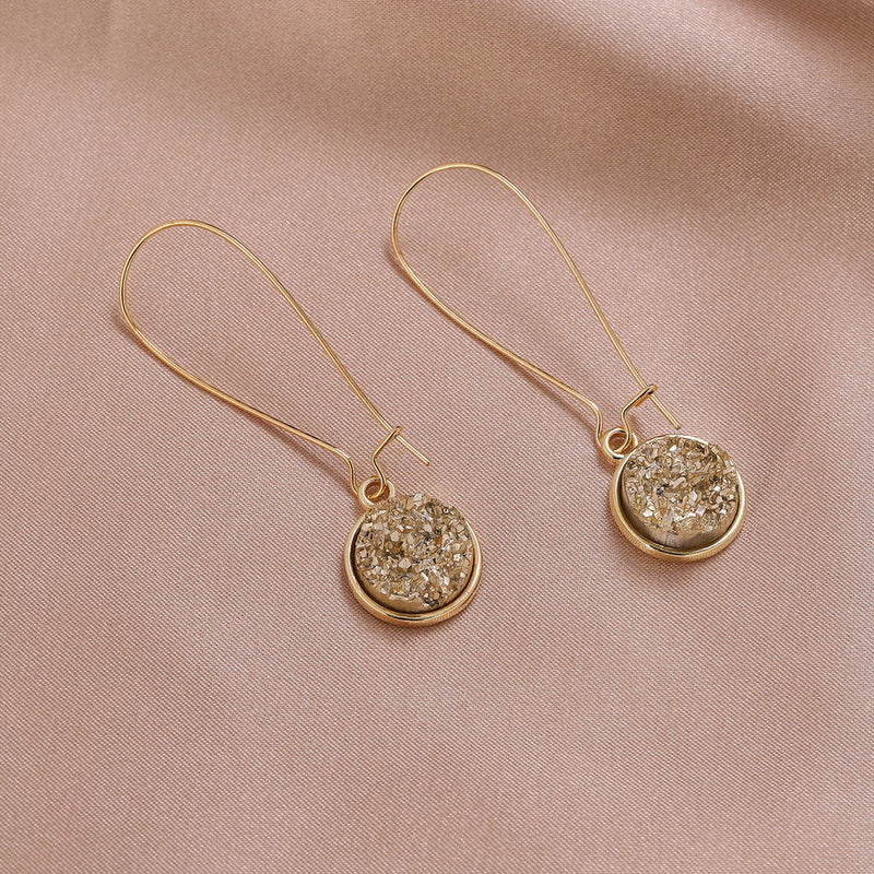 Elegant Druzy Earrings