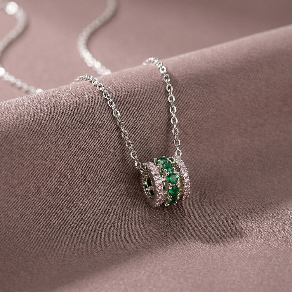Elegant Emerald Necklace