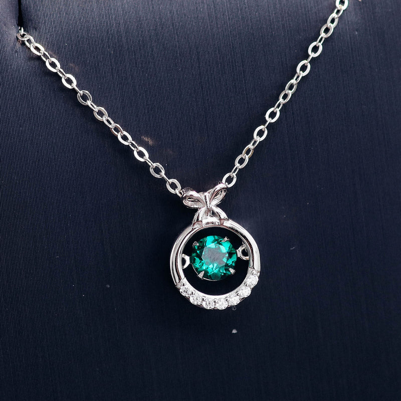 Elegant Emerald Necklace