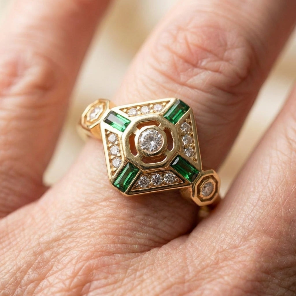 Emerald Palace Ring