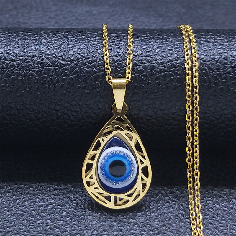 Elegant Evil Eye Necklace
