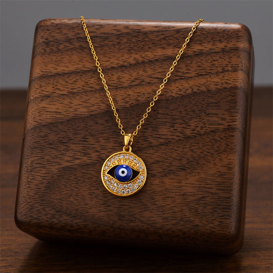 Elegant Evil Eye Necklace