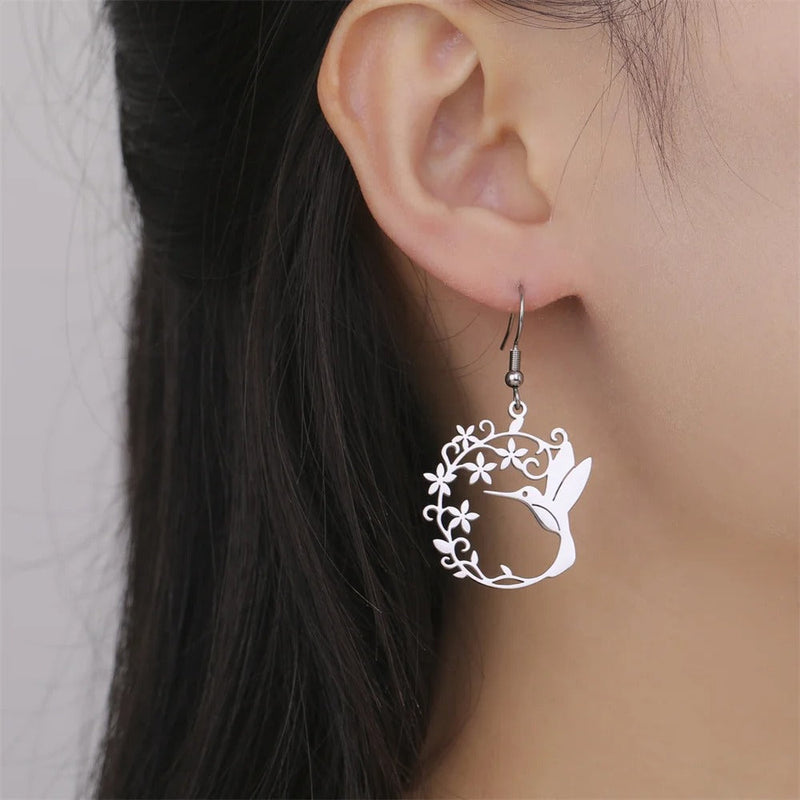 Elegant Floral Earrings
