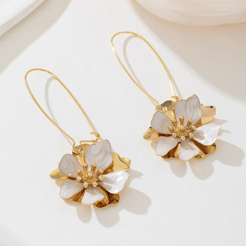 Elegant Flower Earrings