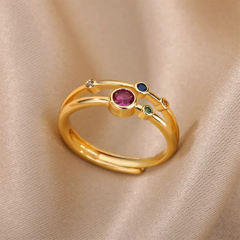 Elegant Gemstone Ring