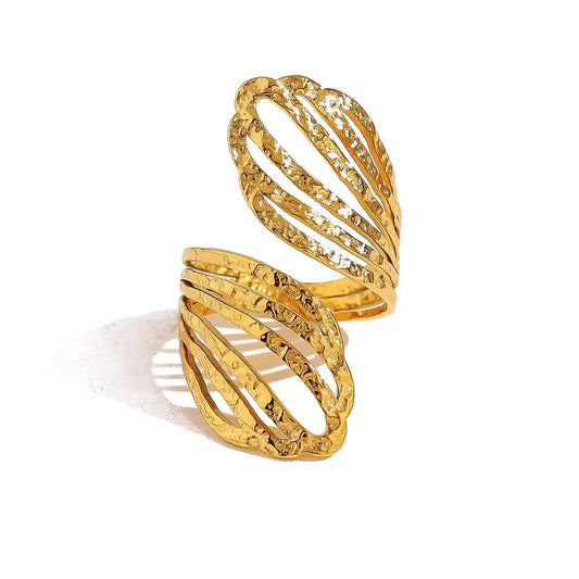 Elegant Gold Statement Ring