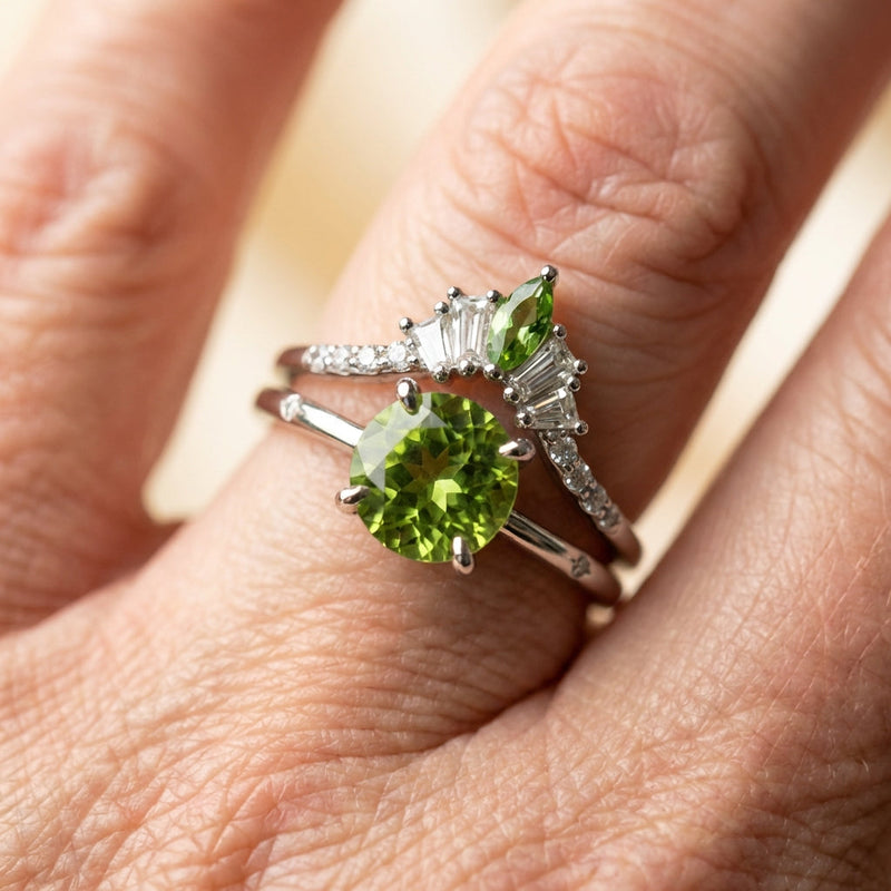 Green Stone Ring