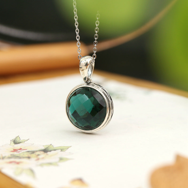 Elegant Green Tourmaline Necklace