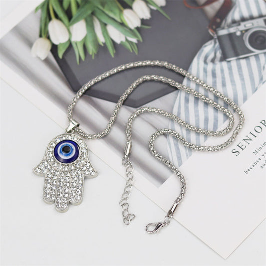 Elegant Hamsa Necklace