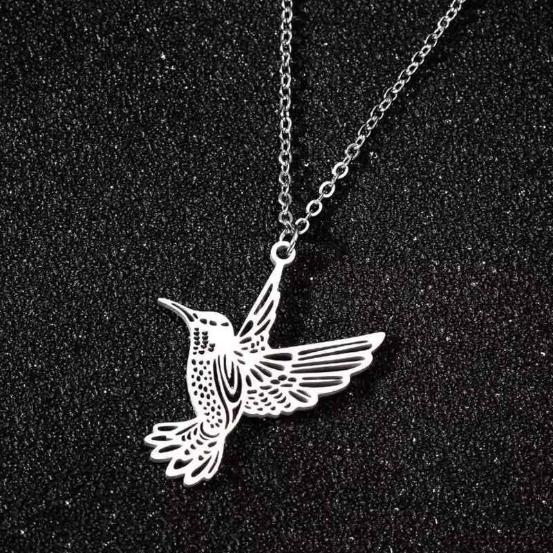 Elegant Hummingbird Necklace