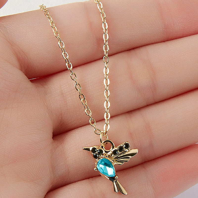 Elegant Hummingbird Necklace