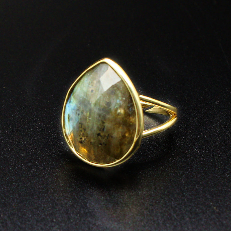 Elegant Labradorite Ring