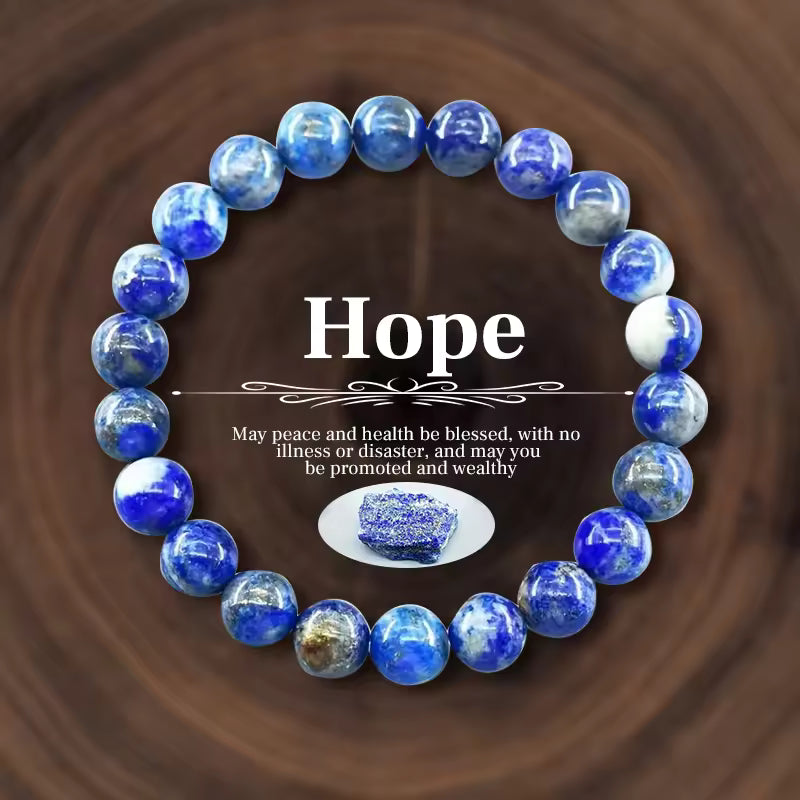 Elegant Lapis Lazuli Bracelet