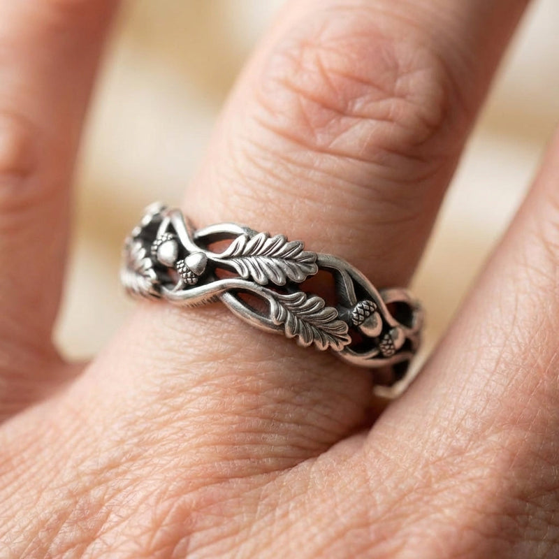 Leaf Twist Ring