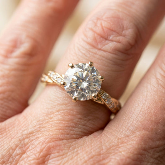 Moissanite Ring