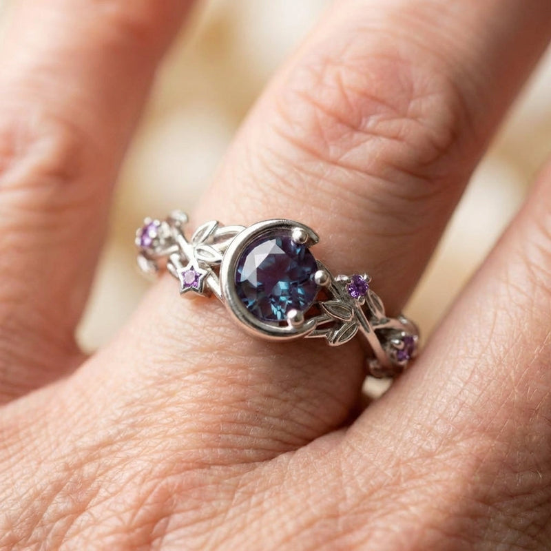 Moon Crystal Ring