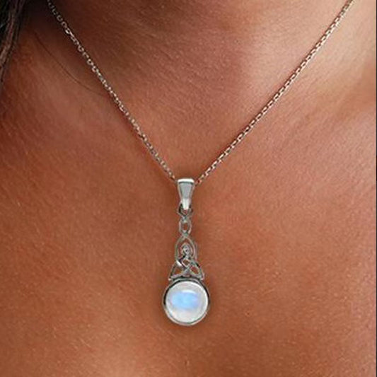Elegant Moonstone Necklace