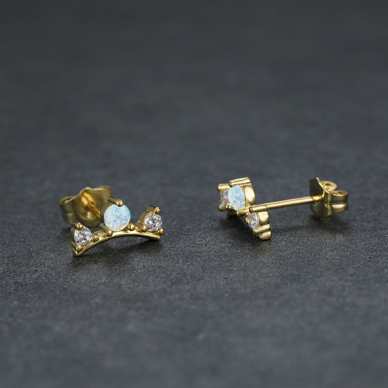 Elegant Opal Earrings