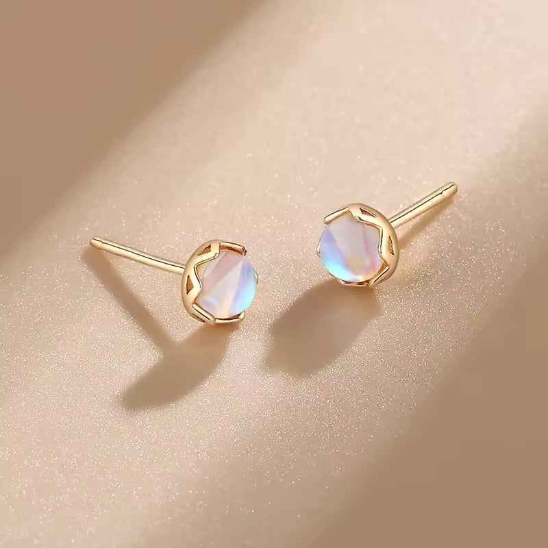 Elegant Opal Earrings