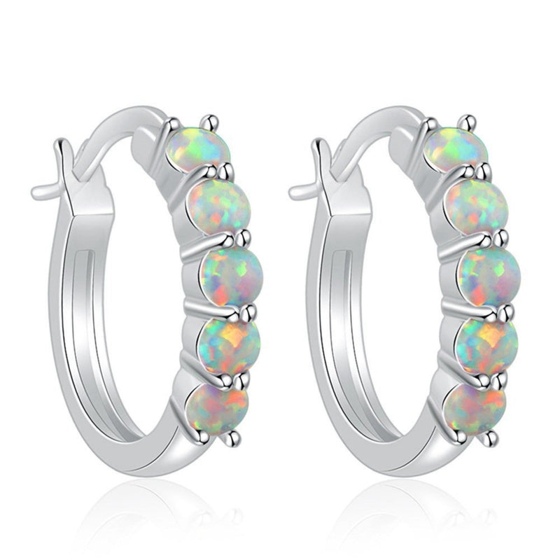 Elegant Opal Earrings