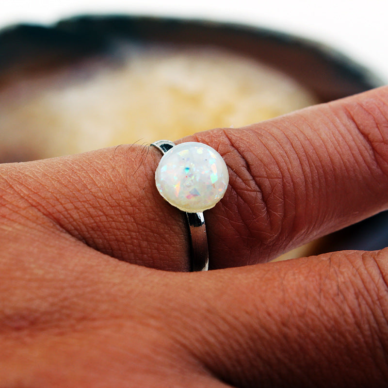 Elegant Opal Ring