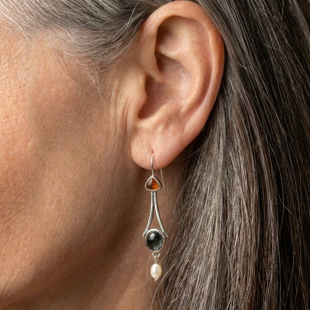 Pearl Drop Earrings