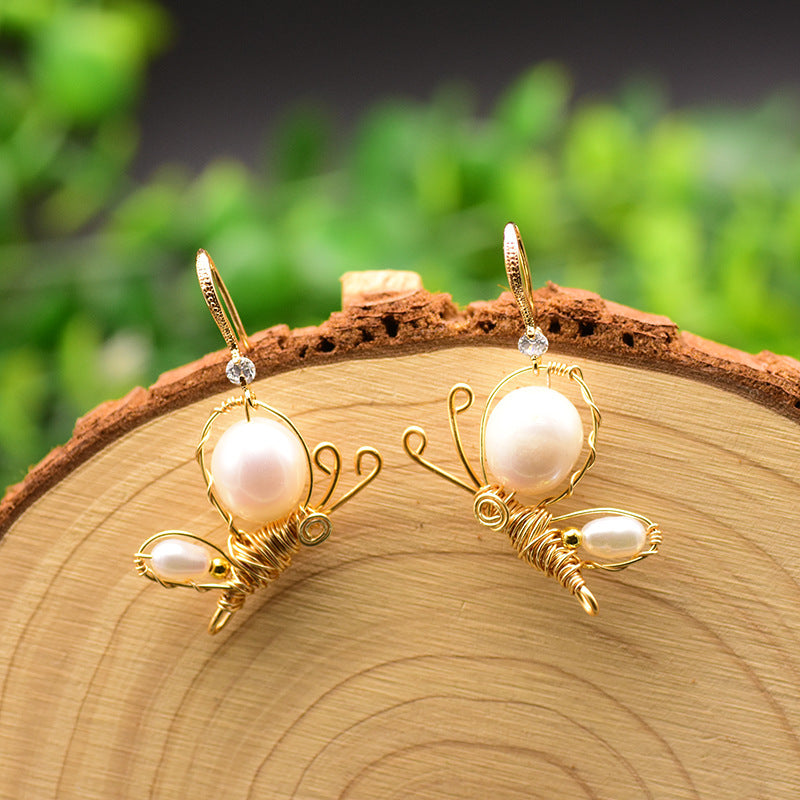 Elegant Pearl Earrings