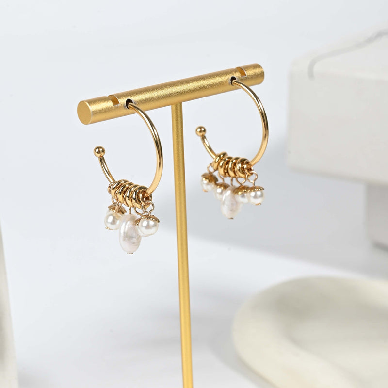 Elegant Pearl Earrings