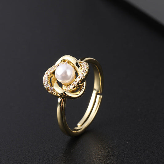 Elegant Pearl Ring
