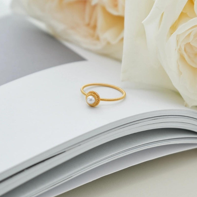 Elegant Pearl Ring