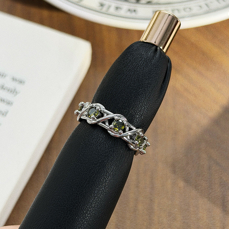 Elegant Peridot Ring