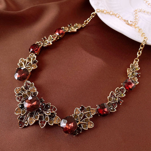 Elegant Ruby Necklace
