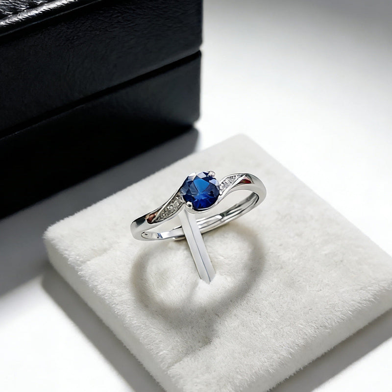 Elegant Sapphire Ring